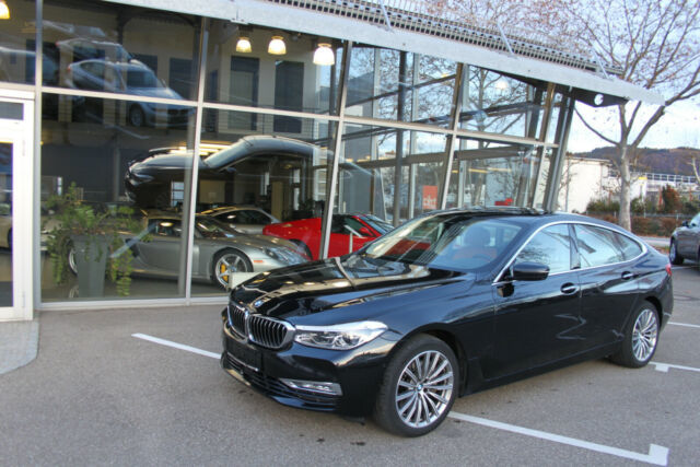 BMW 640i GT Luxury Leder Braun Display-Key