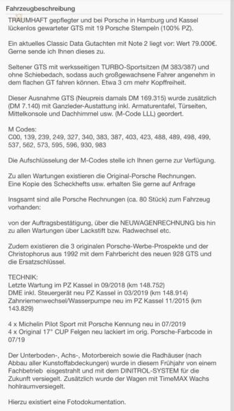 Thumbnail von Porsche 928 GTS Sammlerfahrzeug in bestem Zustand