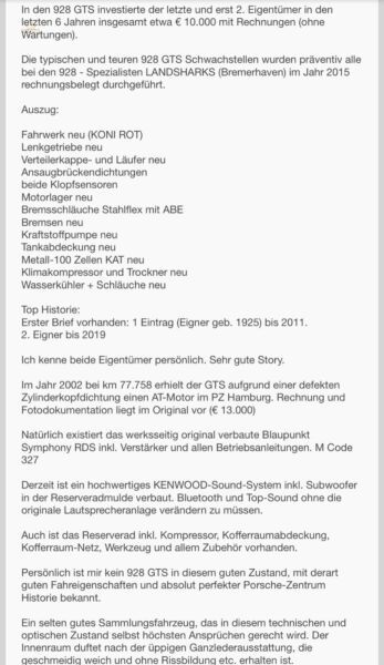 Thumbnail von Porsche 928 GTS Sammlerfahrzeug in bestem Zustand