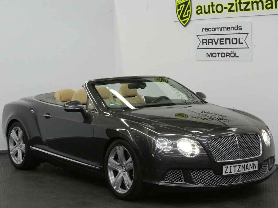 Bentley Continental GTC W12/SCHECKHEFT/MASSAGE/KAMERA