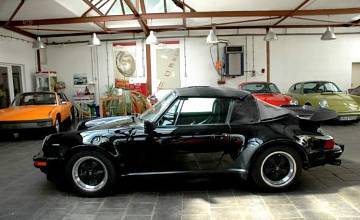 Thumbnail von 930 Cabriolét, April 1988, Schwarz 0700/Leder Schwarz