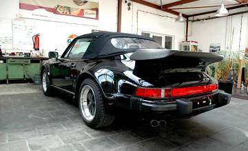 Thumbnail von 930 Cabriolét, April 1988, Schwarz 0700/Leder Schwarz