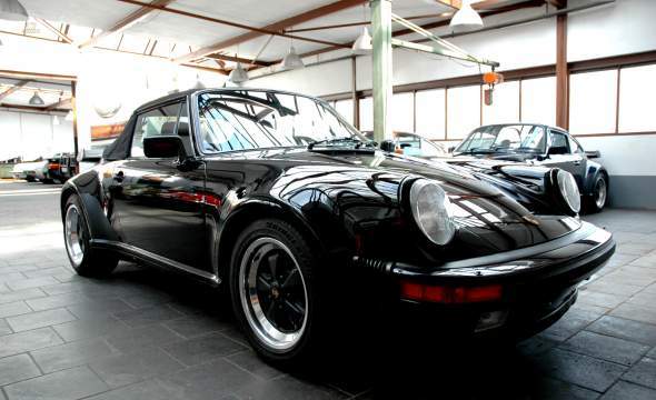 Thumbnail von 930 Cabriolét, April 1988, Schwarz 0700/Leder Schwarz