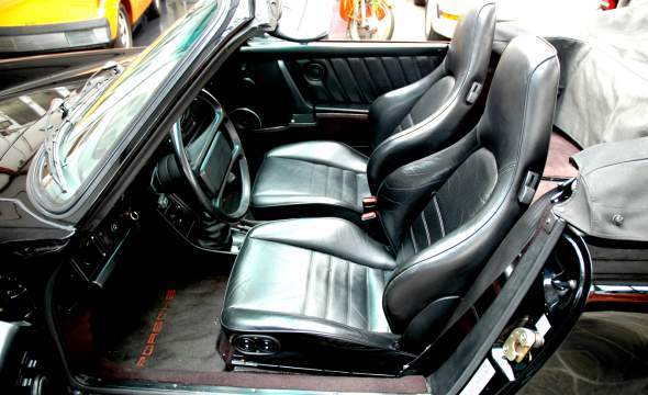 Thumbnail von 930 Cabriolét, April 1988, Schwarz 0700/Leder Schwarz