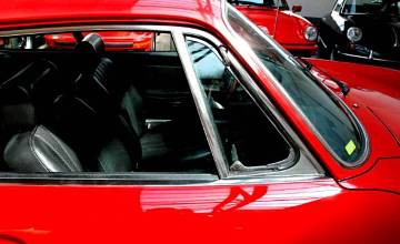 Thumbnail von 911 L Coupé, januari 1968, Polorot/zwart 1 lak, eerste lak, SWB