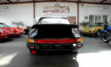 Thumbnail von 911 Carrera Cabriolét, Mai 1986, Schwarz/Vollleder Rot