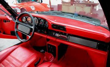 Thumbnail von 911 Carrera Cabriolét, Mai 1986, Schwarz/Vollleder Rot