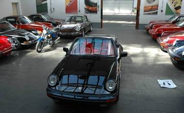 Thumbnail von 911 Carrera Cabriolét, Mai 1986, Schwarz/Vollleder Rot