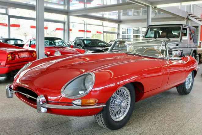 Jaguar E-Type S1 OTS 3.8 - uyumlu numara - restore edildi