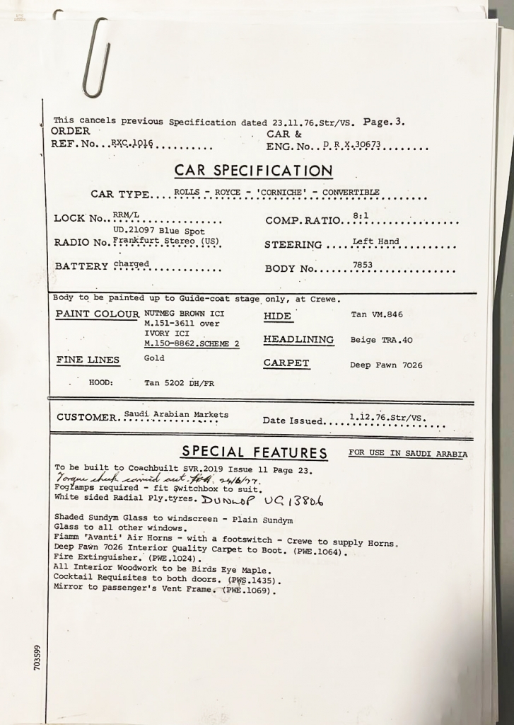 Thumbnail von Rolls Royce Corniche Cabrio