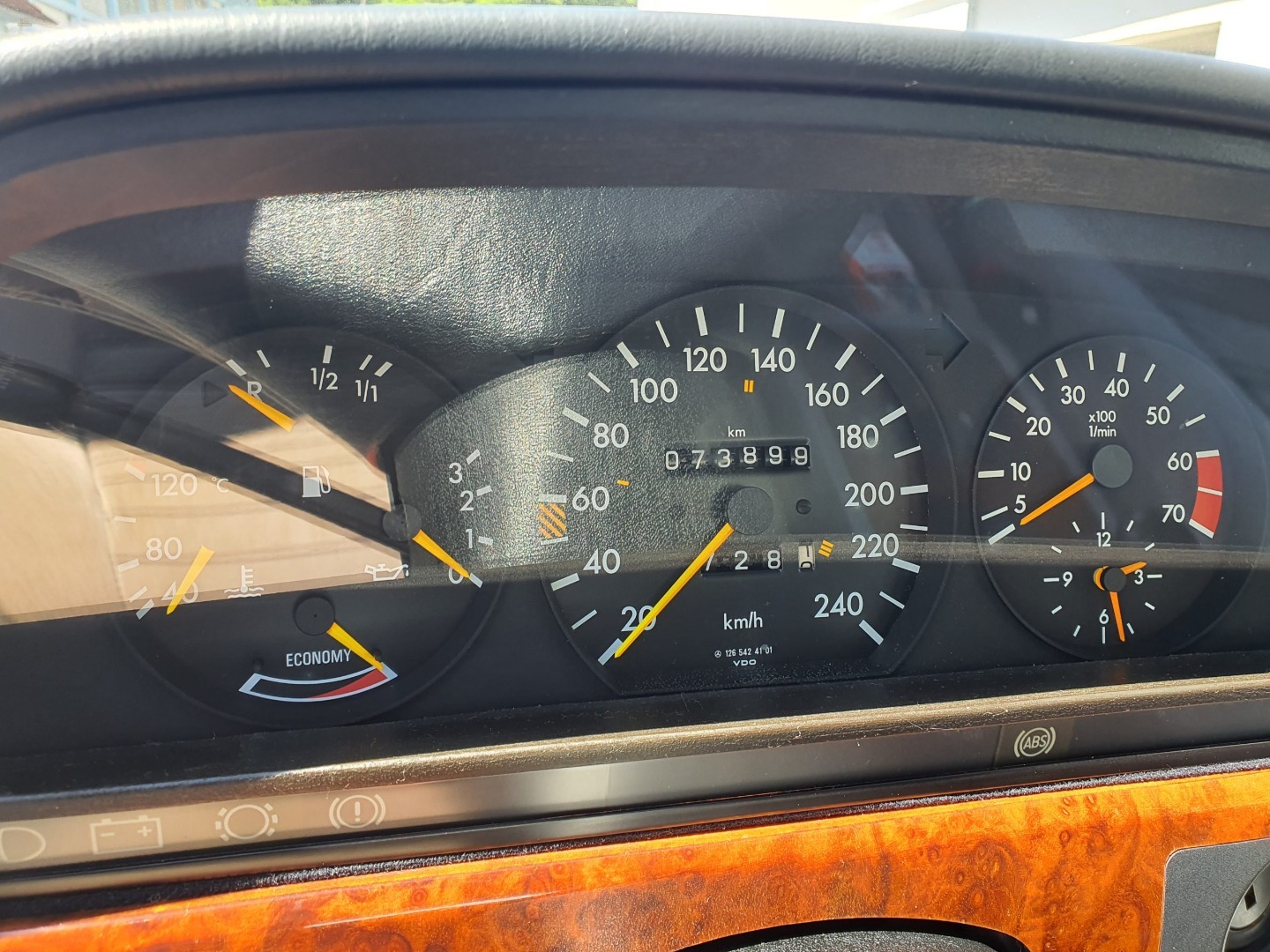 Thumbnail von Mercedes 500 SEC original 73889 kilómetros