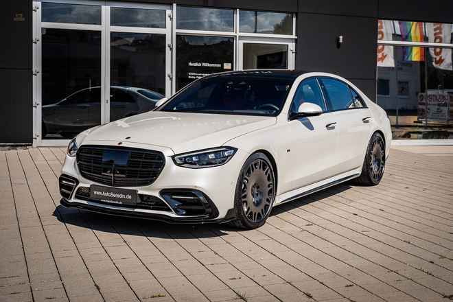 Mercedes-Benz S 580 4M LONG BRABUS B550 White/Red