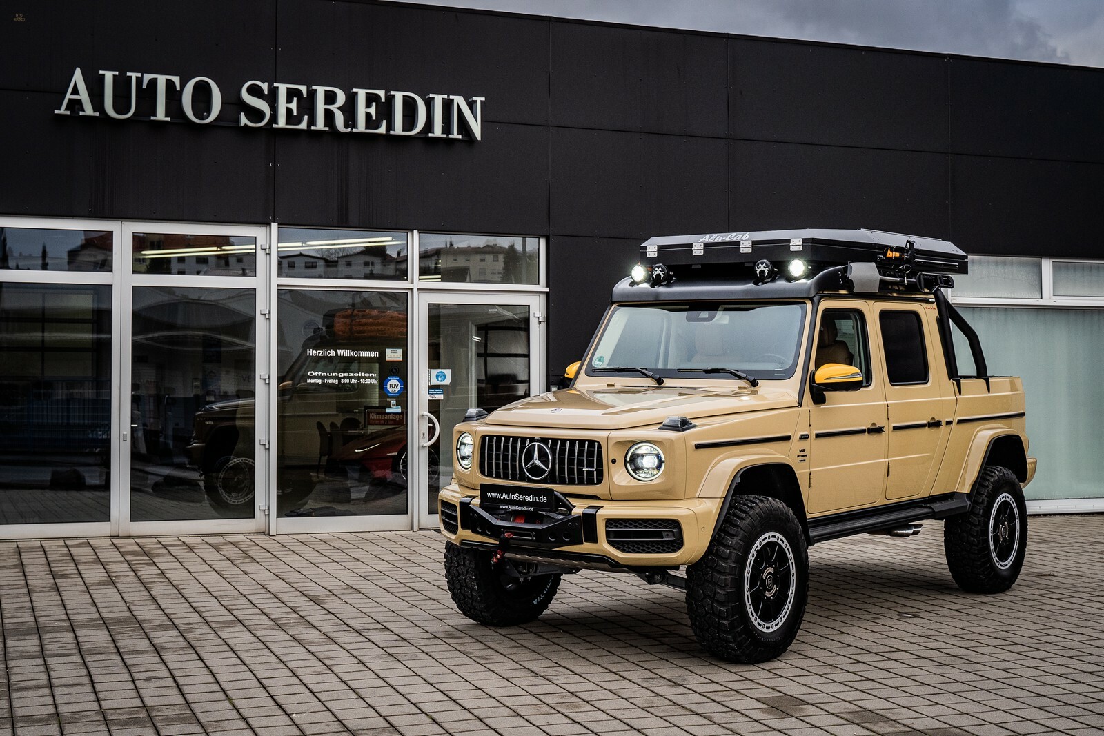 Mercedes-Benz G 63 AMG PICK UP WINCH SPECIAL INTERIOR