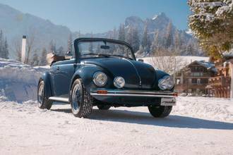 Thumbnail von Käfer Cabrio 1303 midnightblue-metallic