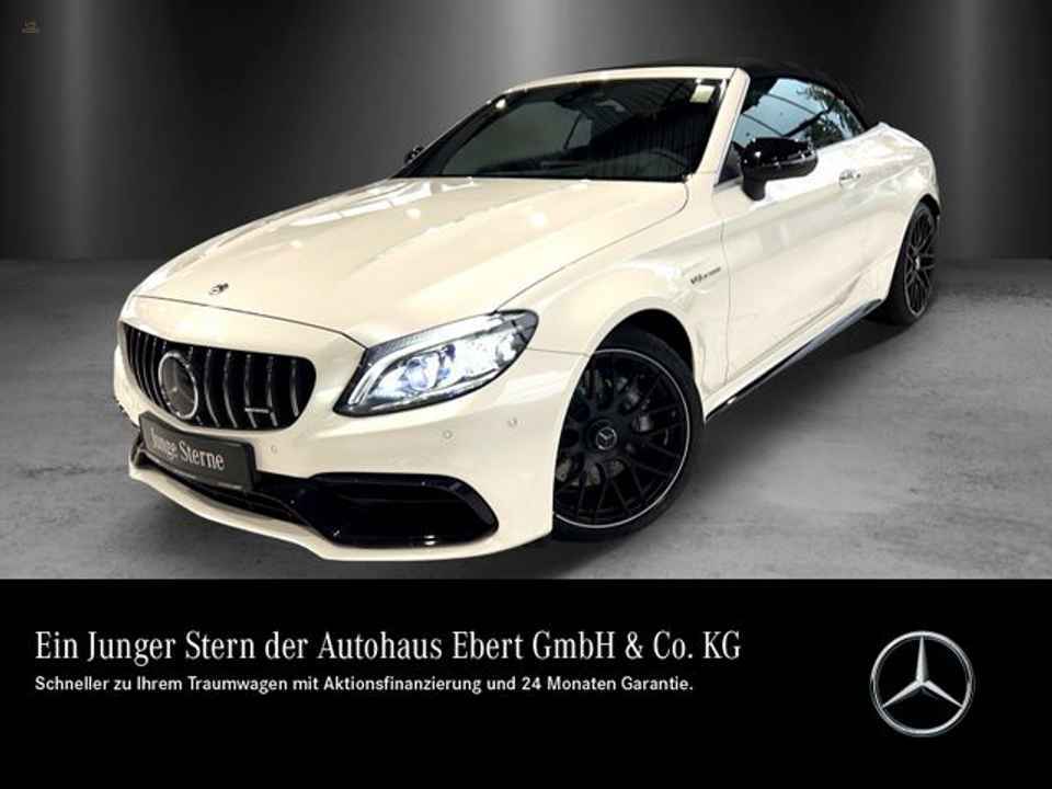 Mercedes-Benz C 63 Cabrio DISTRO Night MLED Perf.AGA Burme HUD