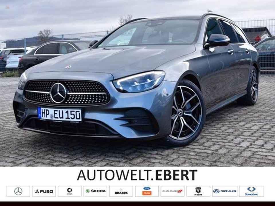 Mercedes-Benz E 200 T-Modell+AMG-Line+DISTRONIC+PSD+AHK+360°
