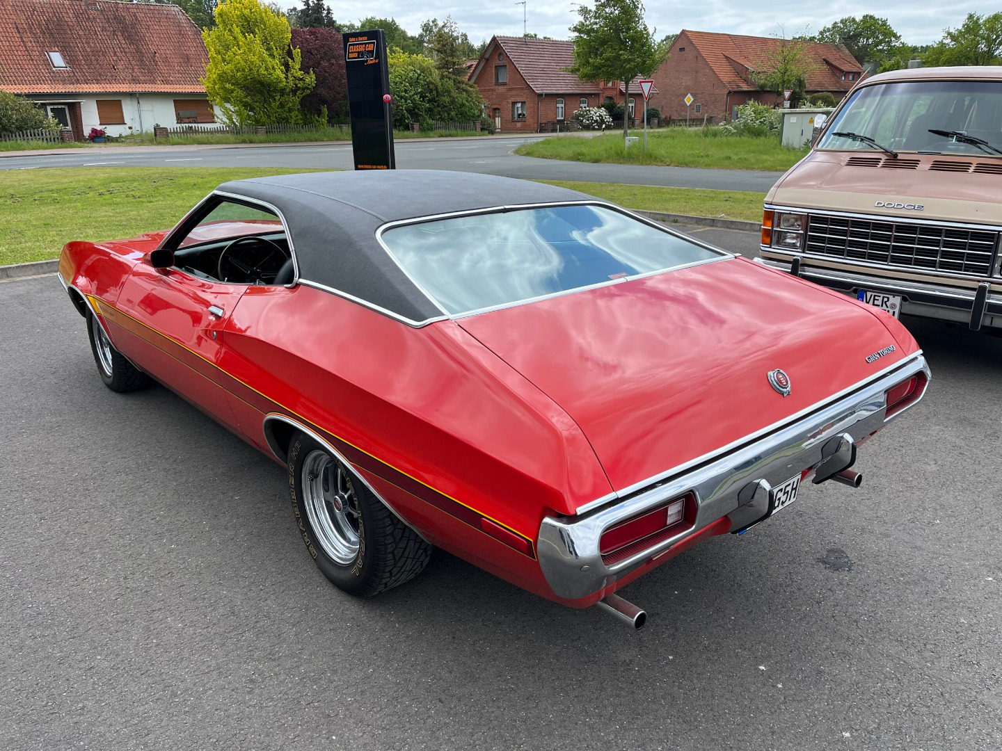 Thumbnail von RARITÄT! 1972 Ford Grand Torino Sport Fastback 351/4v Automatik im top gepflegten Zustand TÜV/H-Zulassung