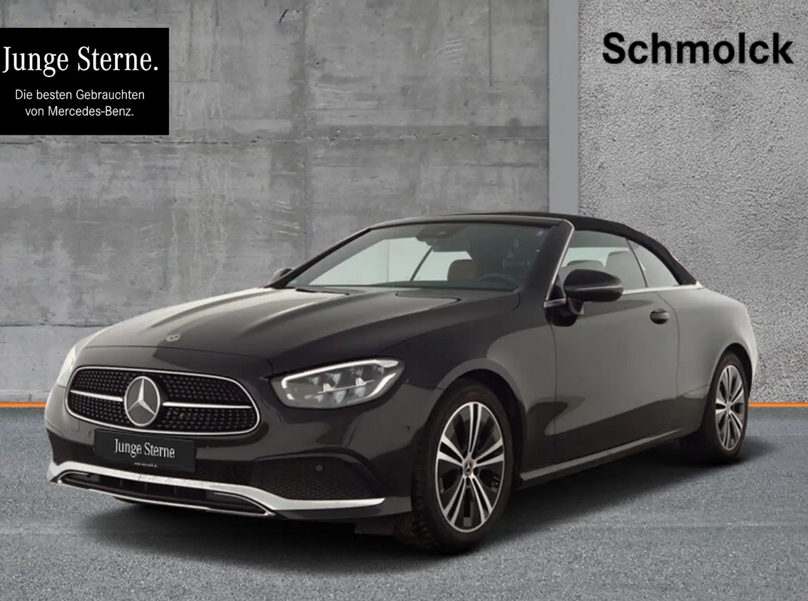 Mercedes-Benz E 200 Cabrio AVANTG+9G+LED+MBUX-HI+TOTW+AMBI+CAM
