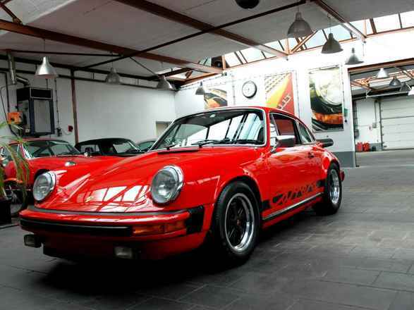 911 US Carrera Bj.1975 Coupe Indischrot, top original Zustand