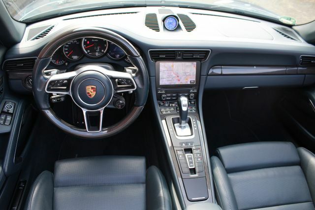 Thumbnail von Porsche 991.2 Turbo Cabriolet Approved Lift Graphitblau