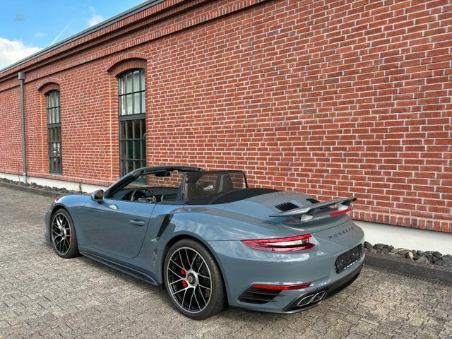 Thumbnail von Porsche 991.2 Turbo Cabriolet Approved Lift Graphitblau