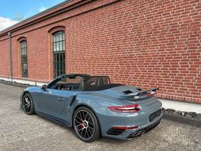 Thumbnail von Porsche 991.2 Turbo Cabriolet Approved Lift Graphitblau