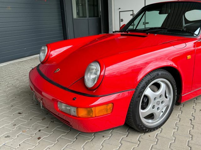 Thumbnail von Porsche 964 Carrera 2 Cabrio ° Dt. Auto mit Serviceheft