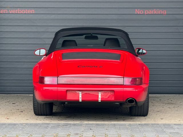 Thumbnail von Porsche 964 Carrera 2 Cabrio ° Dt. Auto mit Serviceheft