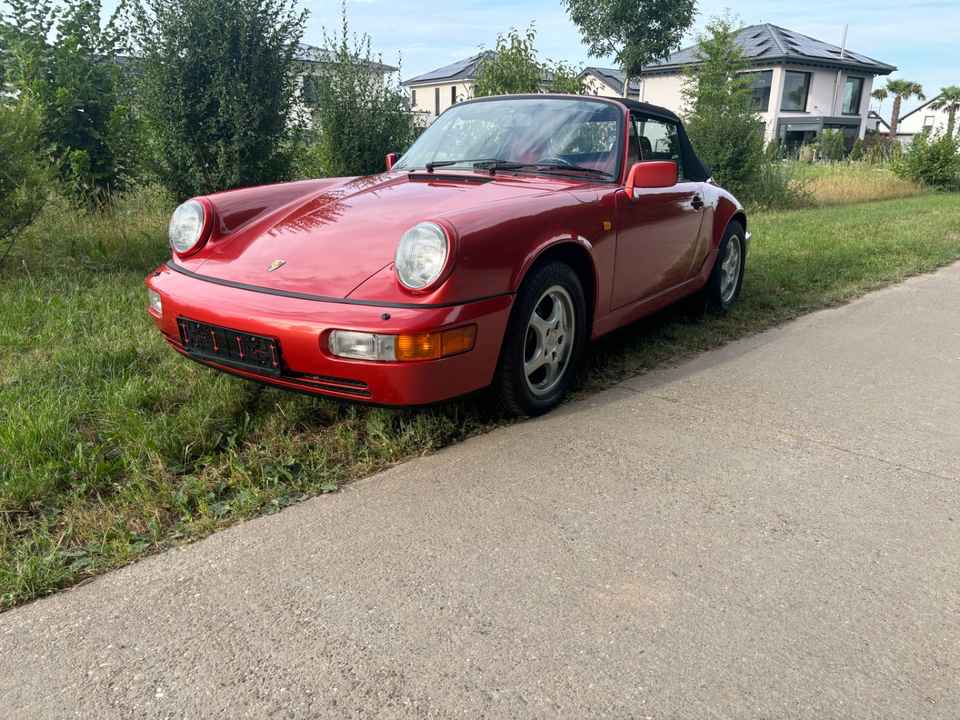 Porsche 964-c4 Facelift in einem exklusiven Zustand mit deutscher Ausführung