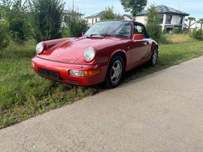 Thumbnail von Porsche 964-c4 Facelift in einem exklusiven Zustand mit deutscher Ausführung