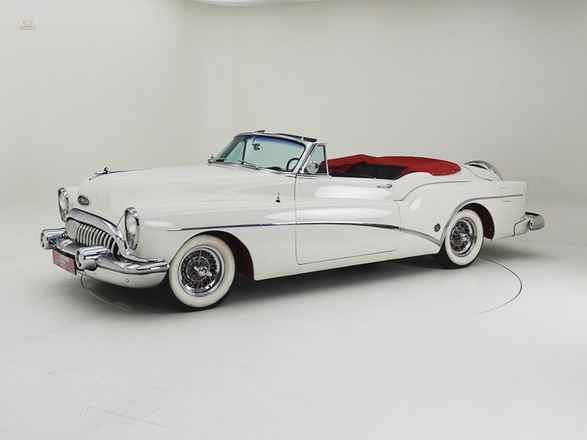 Buick Roadmaster 2 Kapılı Skylark Açık Araba '53