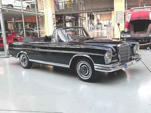 Mercedes-Benz 220 SE Cabrio - niemiecka pierwsza dostawa, top!