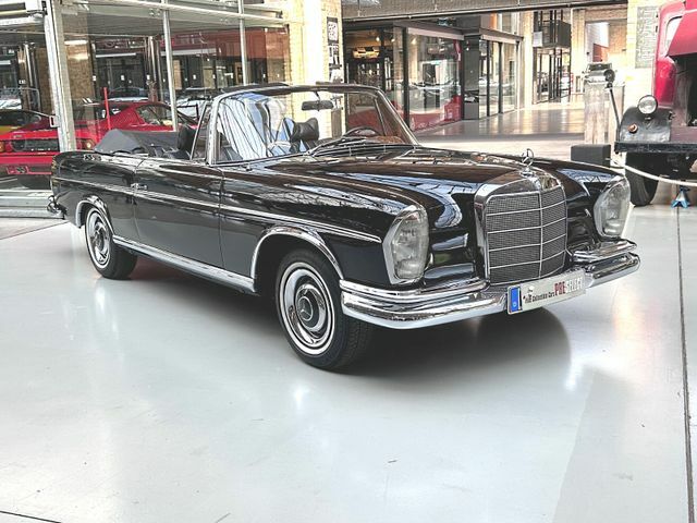 Thumbnail von Mercedes-Benz 220 SE Cabriolet - livraison initiale allemande, top !