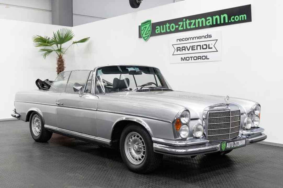 Mercedes-Benz 280 SE/9 4.5 Cabrio W111/VOLLRESTA/H-ZUL/3.HD