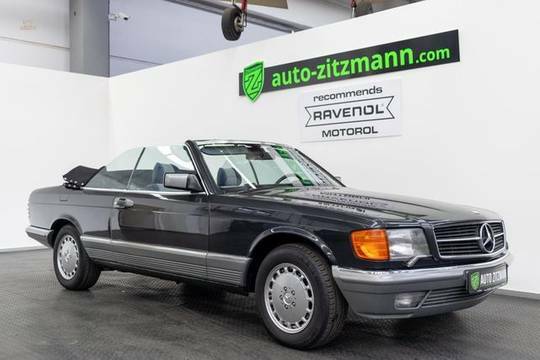 Mercedes-Benz 500 SEC Cabrio/KLIMA/TEMPO/RARITÄT/H-KENNZEICHEN