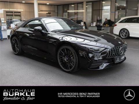 Mercedes-Benz SL 43 AMG,MBUX,HA-Lenkung,KeyGo,HUD,Distr+,360°