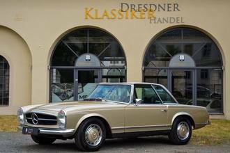 Thumbnail von Mercedes-Benz 280SL, vollst. dokumentiert, Klima, Lack neu
