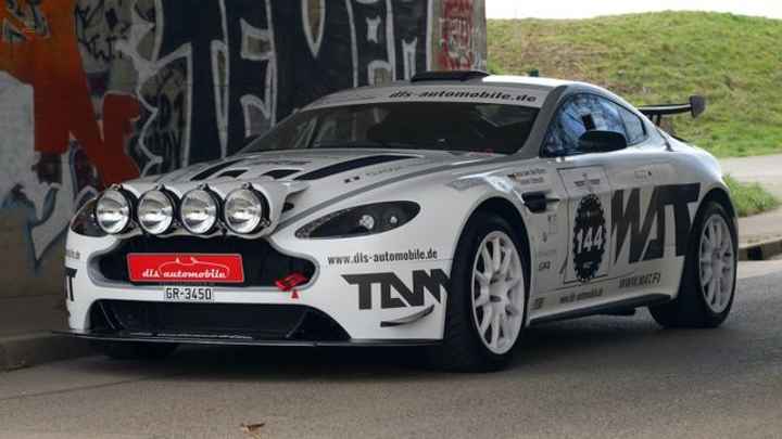 Aston Martin V8 Vantage GT4 Rallye « un seul exemplaire » Ex-Delecour !