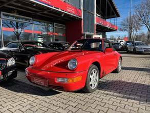 Thumbnail von Porsche 964 C4 Cabrio - İlk boyalı - yeni büyük bakım - mükemmel H-KZ