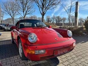 Thumbnail von Porsche 964 C4 Cabrio - İlk boyalı - yeni büyük bakım - mükemmel H-KZ