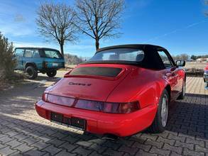 Thumbnail von Porsche 964 C4 Cabrio - İlk boyalı - yeni büyük bakım - mükemmel H-KZ