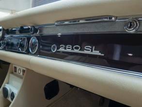 Thumbnail von Mercedes-Benz 280 SL W113 well restored with valuation report 2+