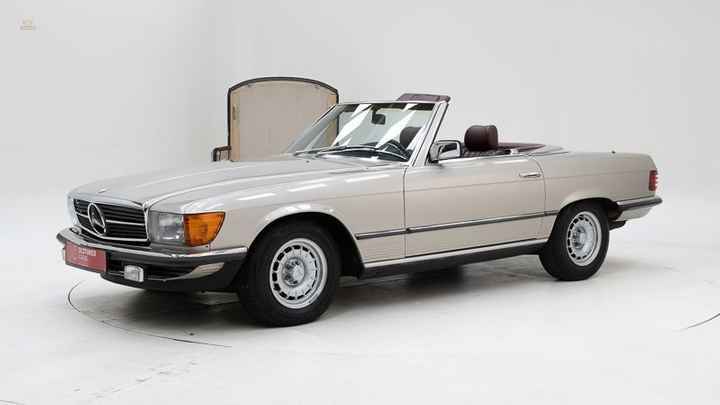Mercedes-Benz 380 SL + hardtop '85