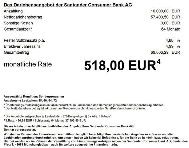 Thumbnail von Mercedes-Benz E 63 S AMG 4Matic /Pano/360°/Burmester/*518€