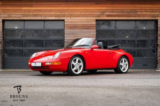 Porsche 993 C2 Cabriolet 272PS | Porsche Scheckh | BRD