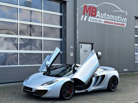 McLaren MP4-12C 3.8 V8 Spider Ice Silver Service McL NUOVO