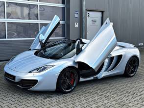Thumbnail von McLaren MP4-12C 3.8 V8 Spider Ice Silver Service McL NEW