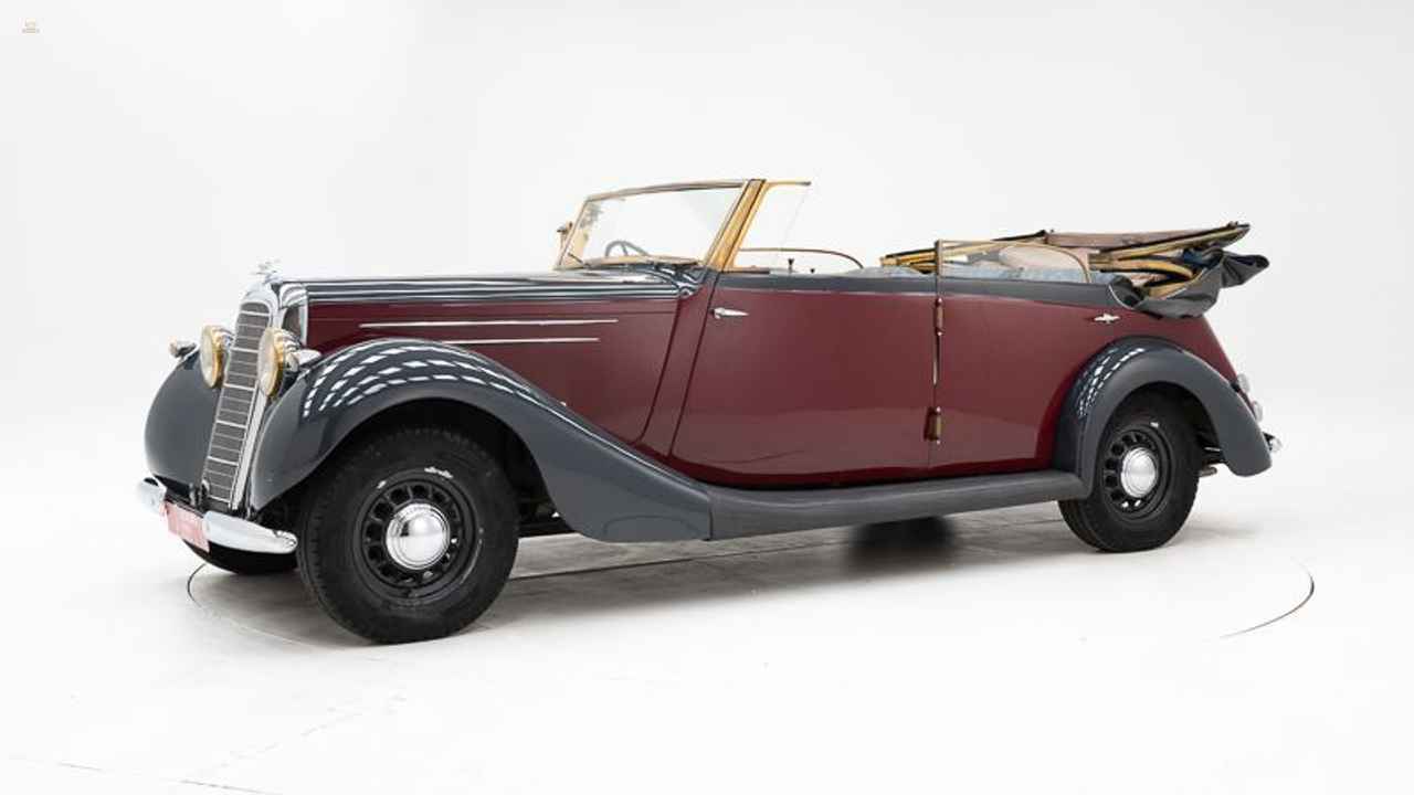 Hillman 80 4-door cabriolet  '37