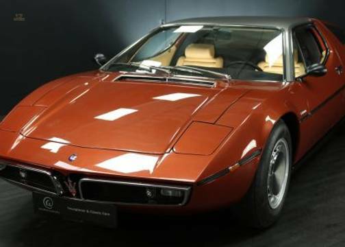 Maserati Bora 4.7 in kupfermetallic ! Erstauslieferung Belgien