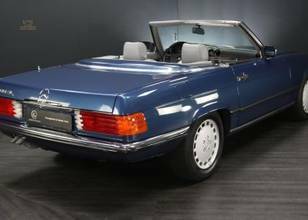 Thumbnail von Mercedes-Benz 300 SL Automatik, nautikblau / Leder grau